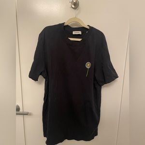 Sandro T-Shirt, Black, Size S